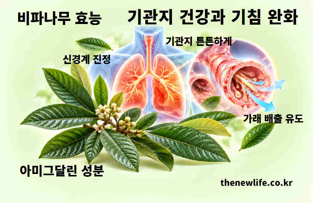 비파나무 효능 기관지 건강 기침 완화