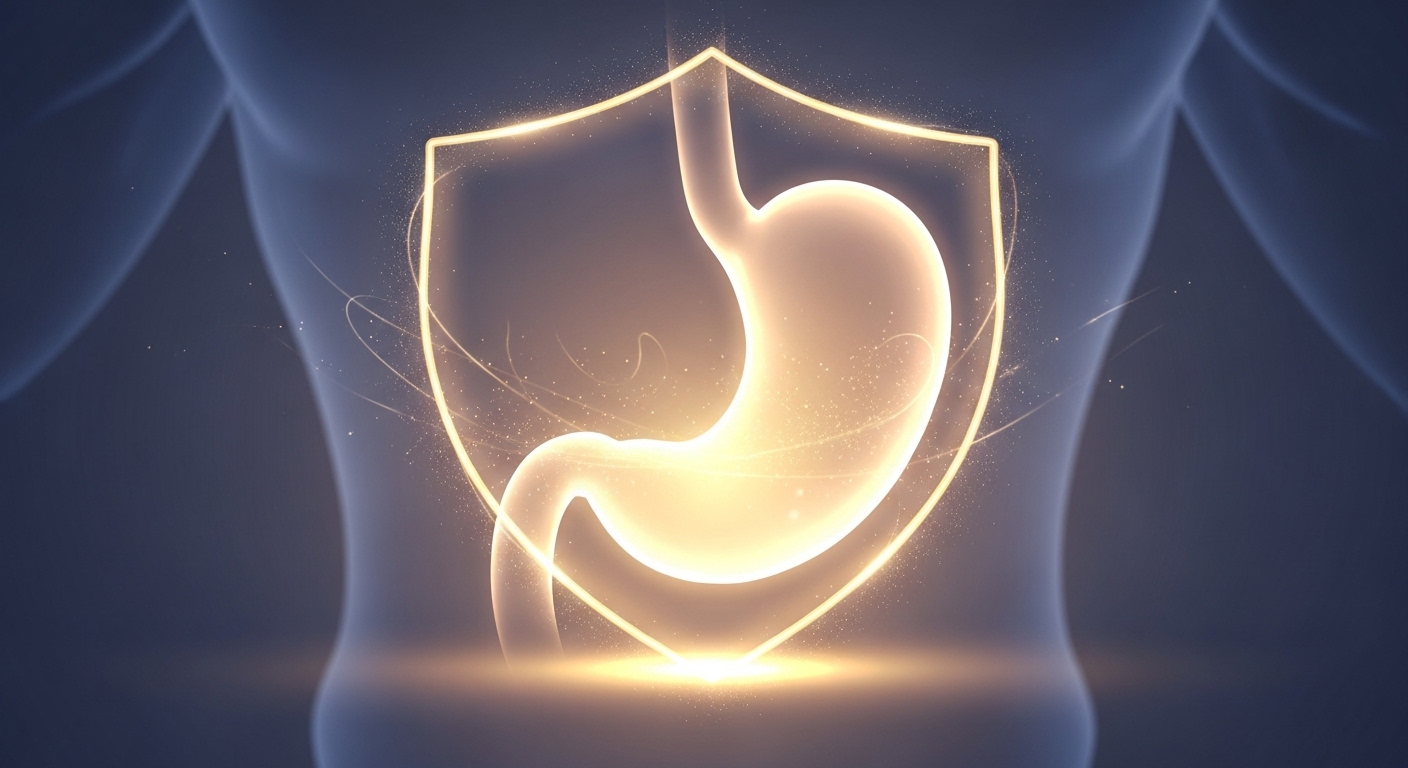 양식화된-위장-위에-빛나는-보호막이-있는-상징적-그림입니다.