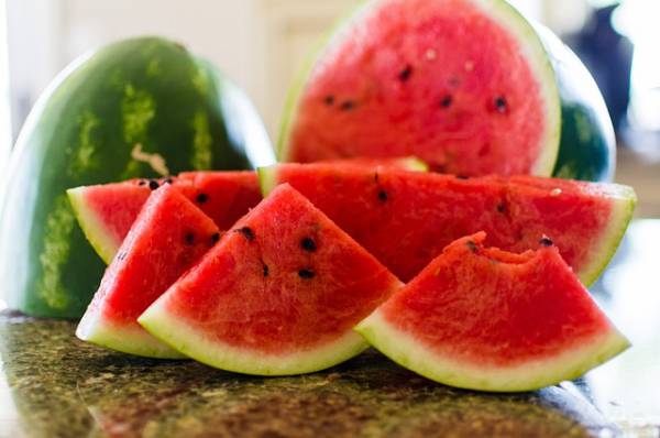 하지음식 수박