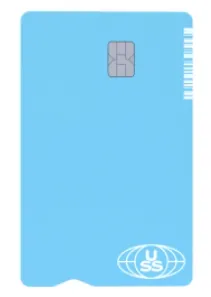토스 유스카드 디자인 (하늘색)