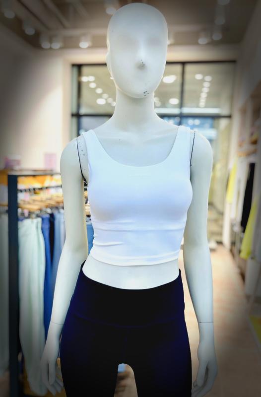 뮬라웨어 스쿱 넥 업 숏 브라탑 MWNCBR317