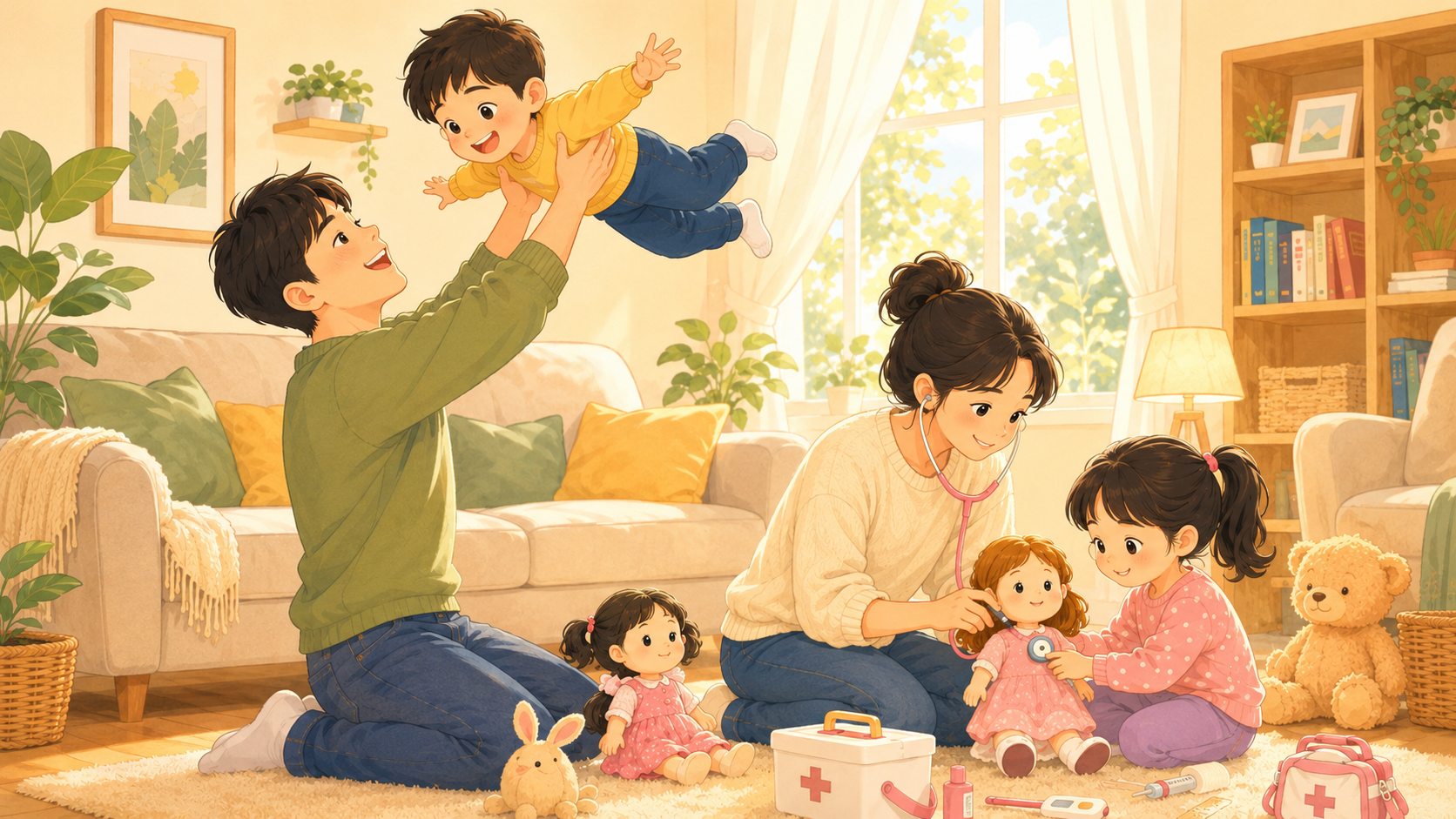 13~36개월 아기 월령별 놀아주는 법 : 발달 포인트별 놀이 가이드