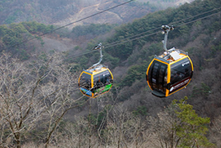 청풍호반 케이블카