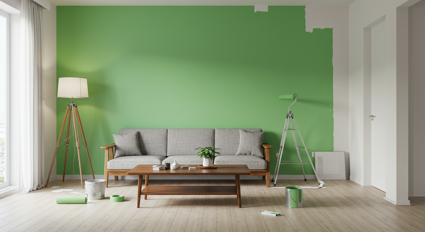 셀프 페인팅 초간단 인테리어 비법