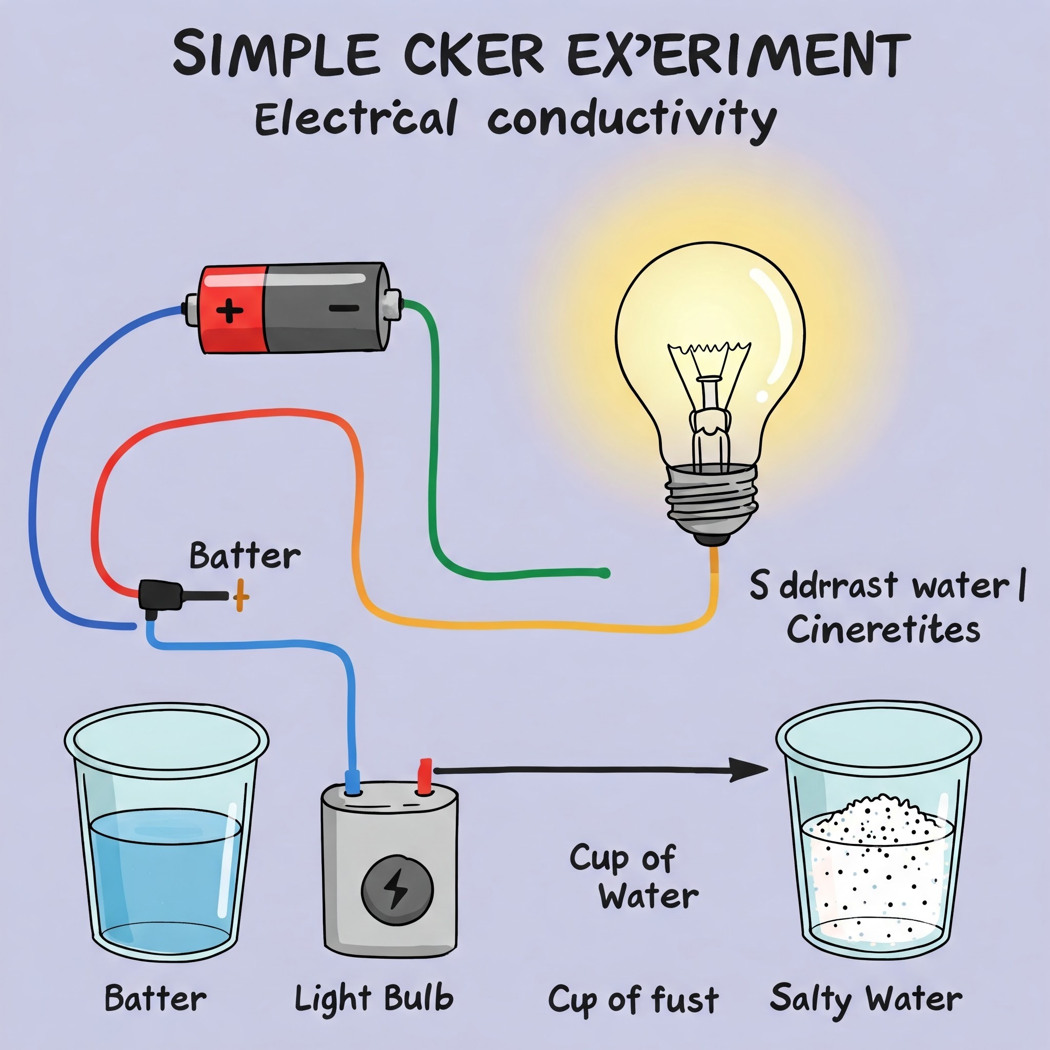 전기 과학실험 모습