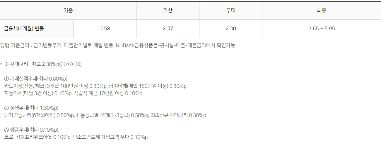 신나는 직장인 대출