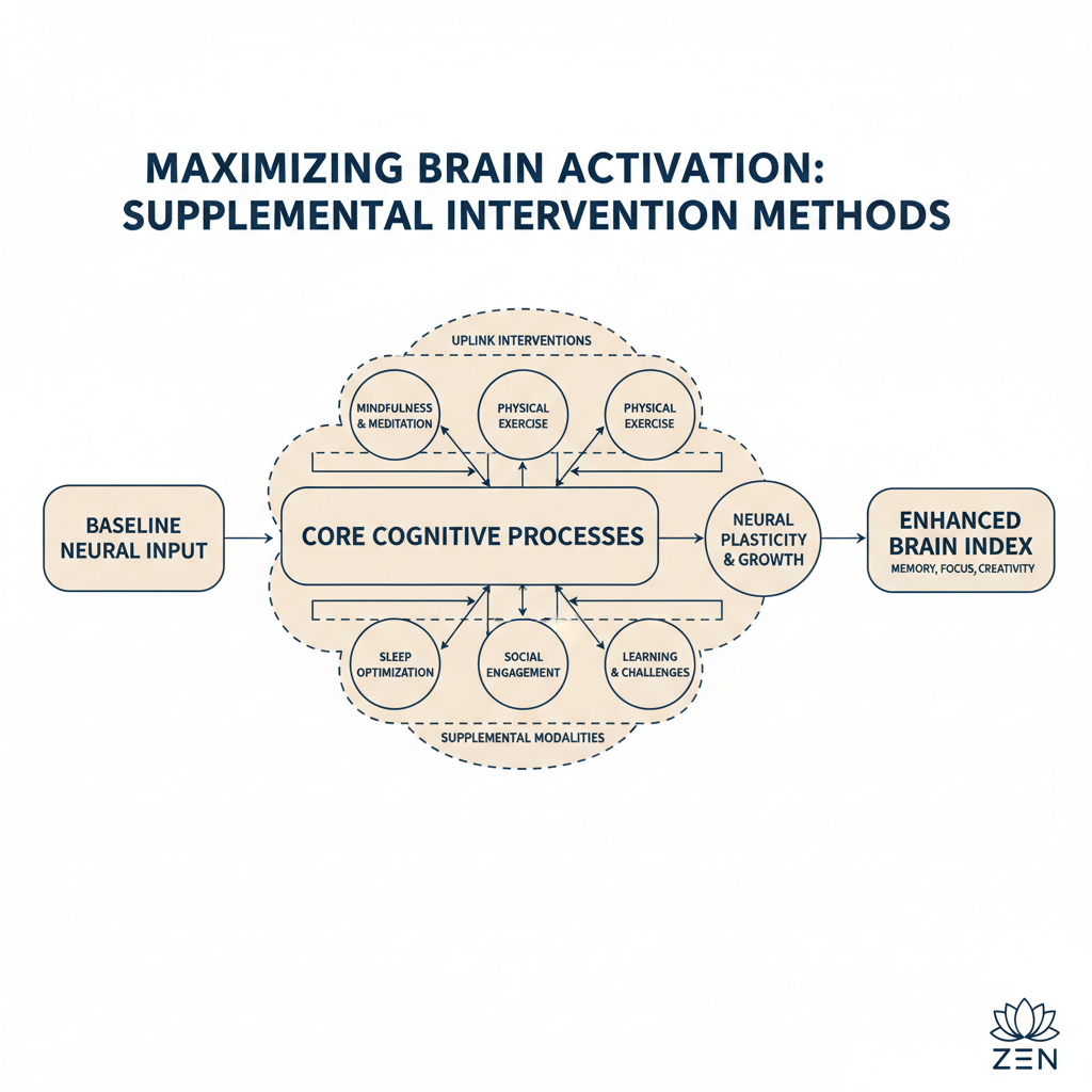 脳活効果の最大化:付加的介入手法