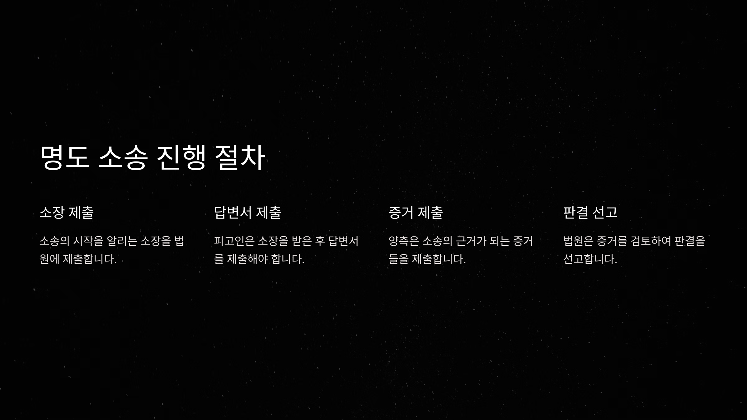 부동산 명도 소송