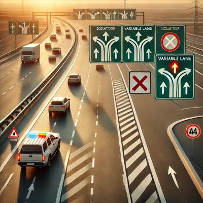 고속도로 갓길 주행과 가변차로 이용법: 안전하고 합법적인 주행 가이드