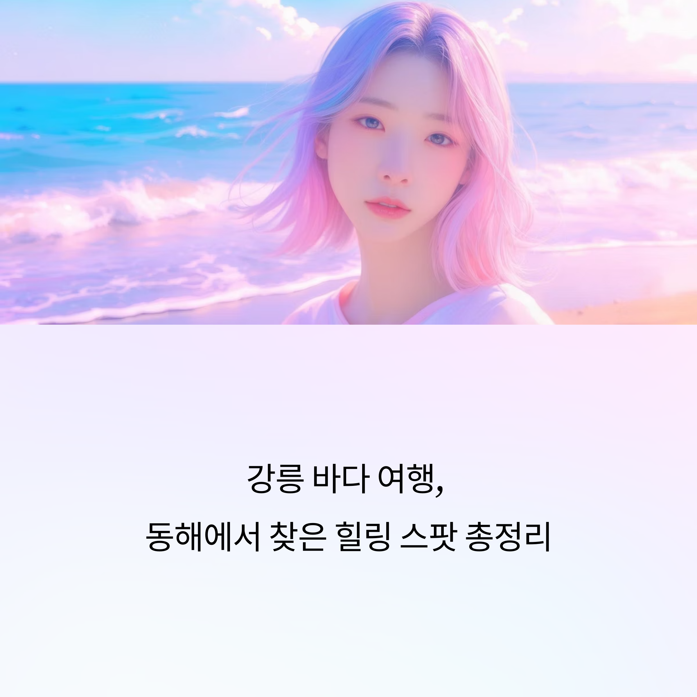 강릉 바다 여행
