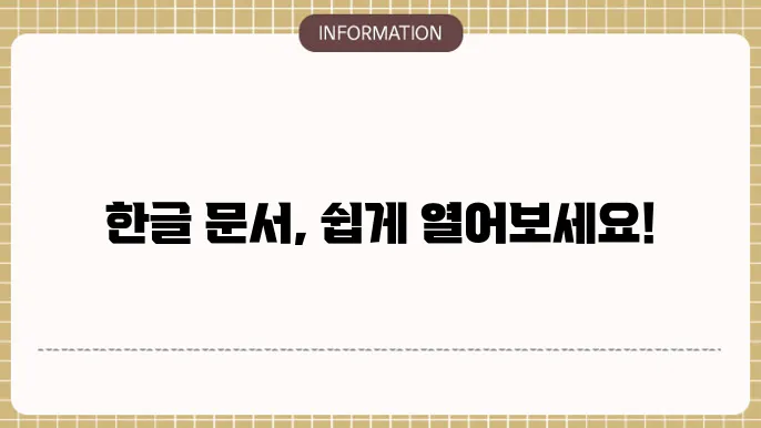 한글 워드 뷰어