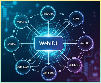 WebIDL의 역할을 표시해주는 이미지