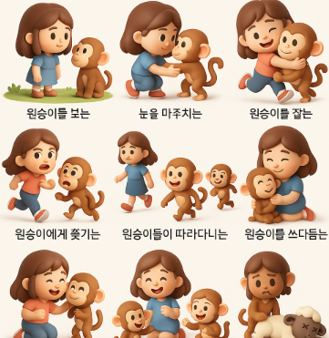 원숭이 꿈 해몽 새끼 원숭이 꿈