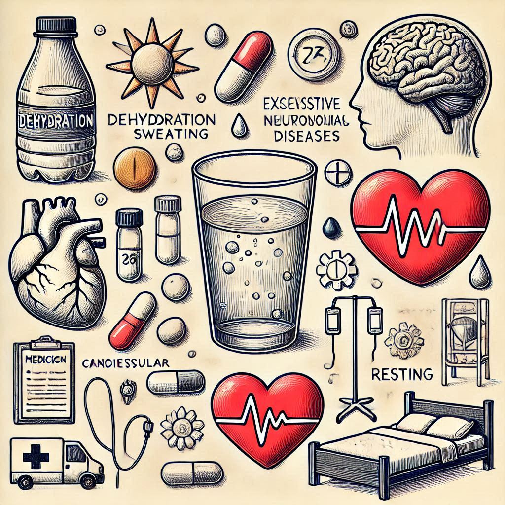 기립성 저혈압의 원인