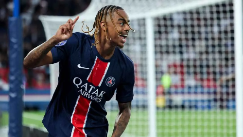 전반 4분 선제골을 터트린 PSG 브래들리 바르콜라