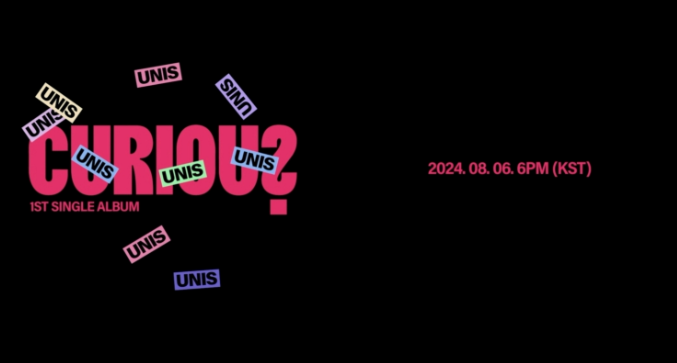 ユニス ’CURIOUS’ モーションポスターを公開 ❘ UNIS