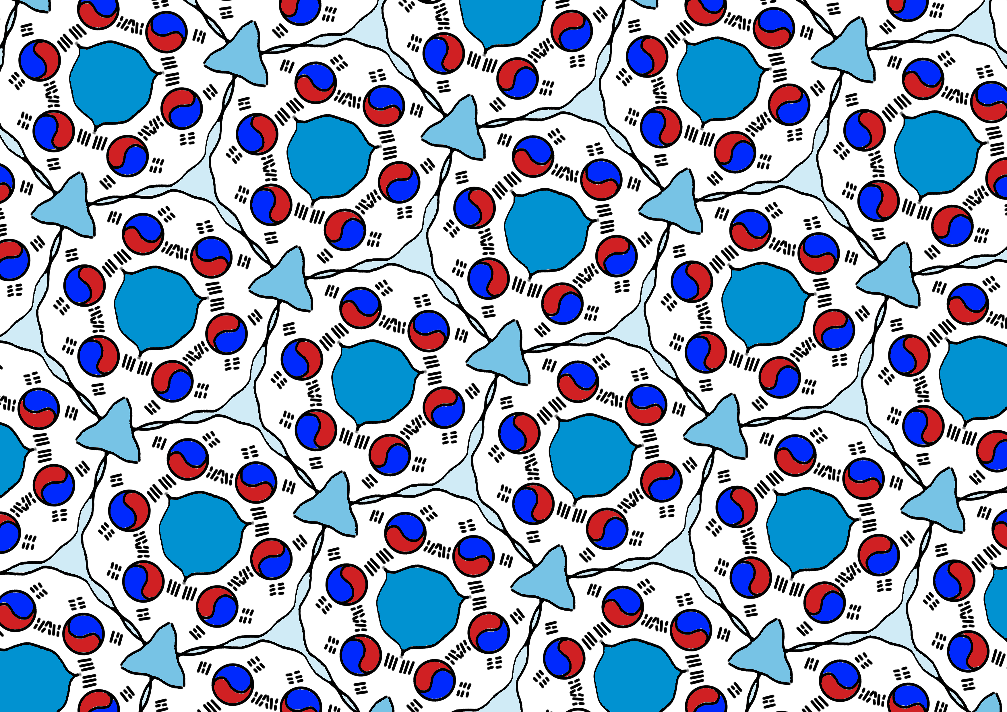 태극기-패턴-이미지