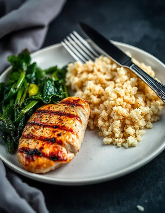 균형잡힌 단백질과 지방섭취