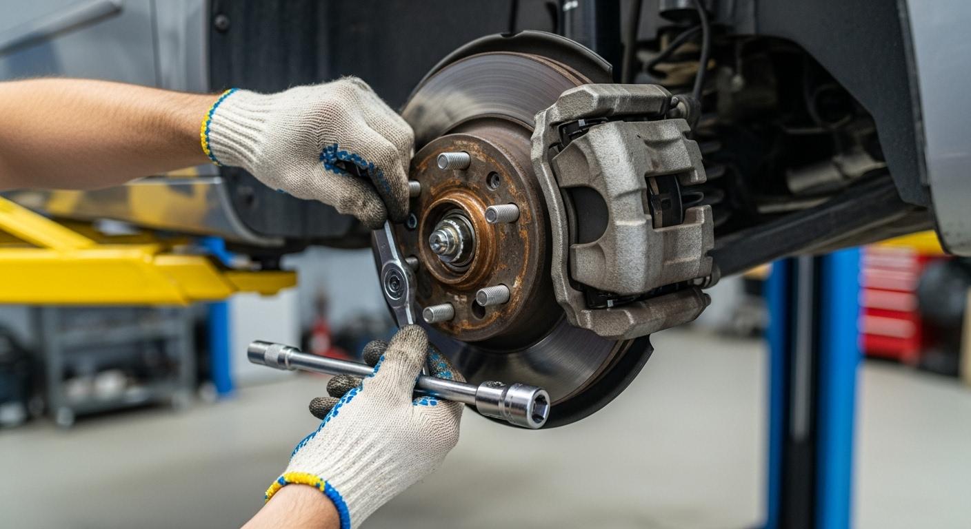 자동차 정비 허브작업뜻