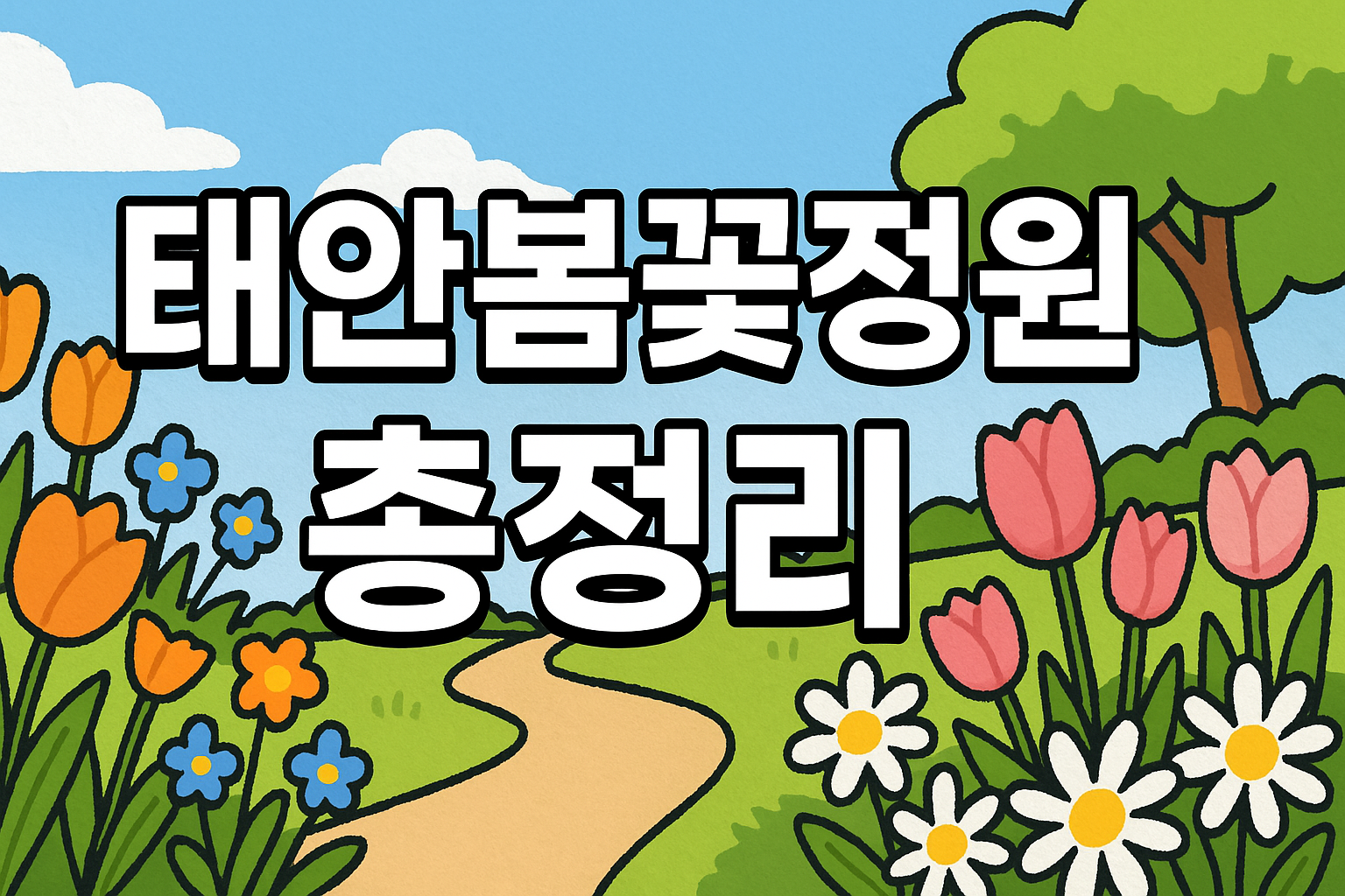 태안봄꽃정원 총정리