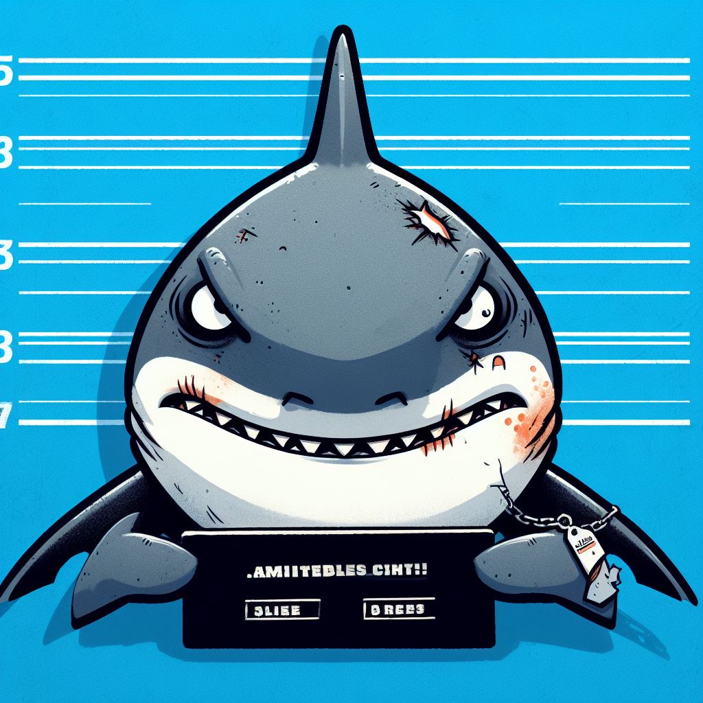 머그샷 상어 캐릭터