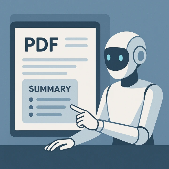 GPT๊ฐ PDF ๋ฌธ์๋ฅผ ์์ฝํ๋ ์ฅ๋ฉด