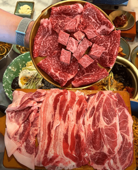 들안길 맛집 "패대기 두산들안길점" 음식