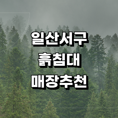 고양 일산서구 흙침대