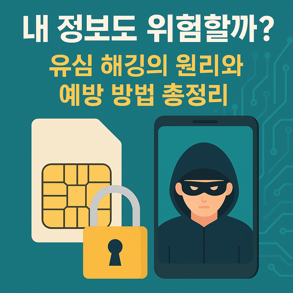 내 정보도 위험하다! 유심 해킹 원리부터 철벽 보안법까지 한눈에