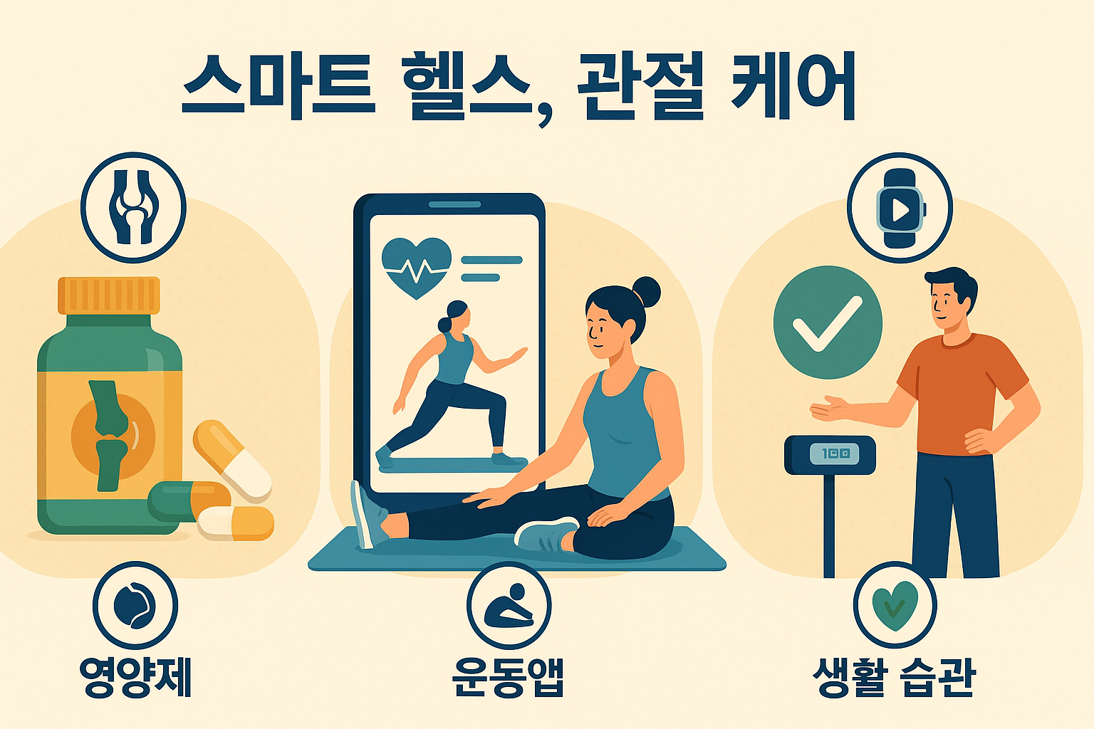 "스마트 헬스 관절 케어"에 대한 이미지입니다.
