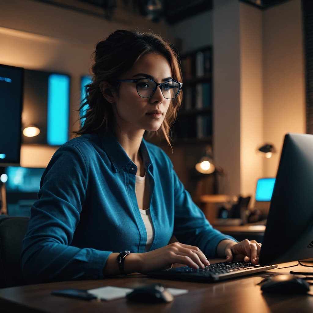 블루라이트 차단 안경 사용 효과