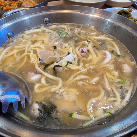 오양손칼국수 메뉴