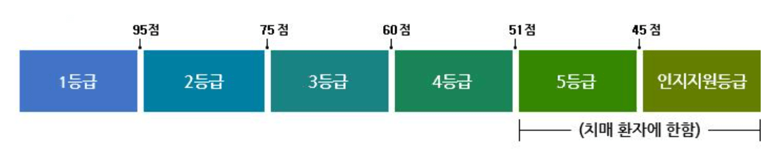 노인장기요양보험 등급판정 기준
