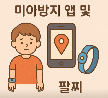 미아 방지 관련 이미지