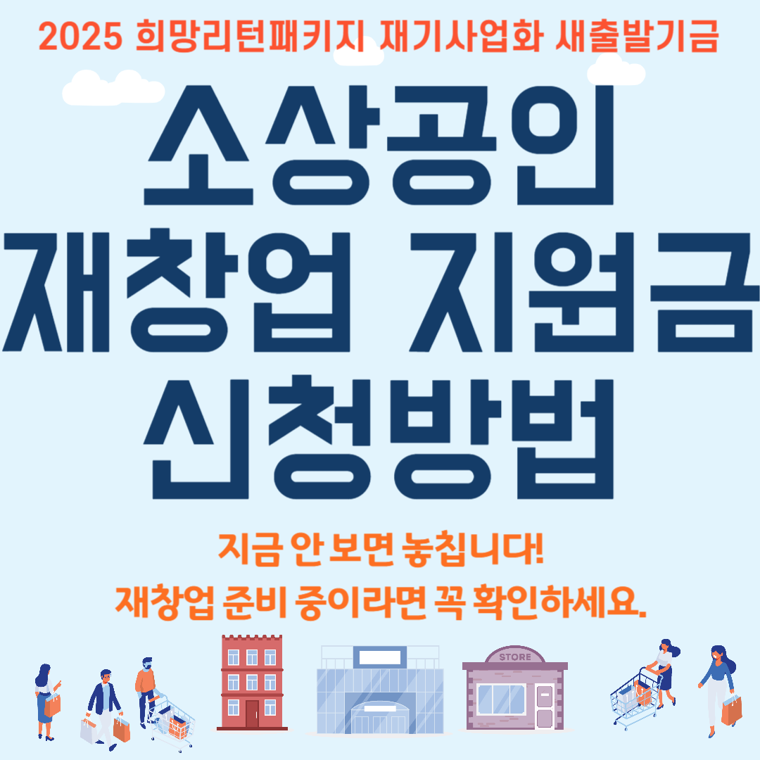 2025-희망리턴패키지-재기사업화-새출발기금