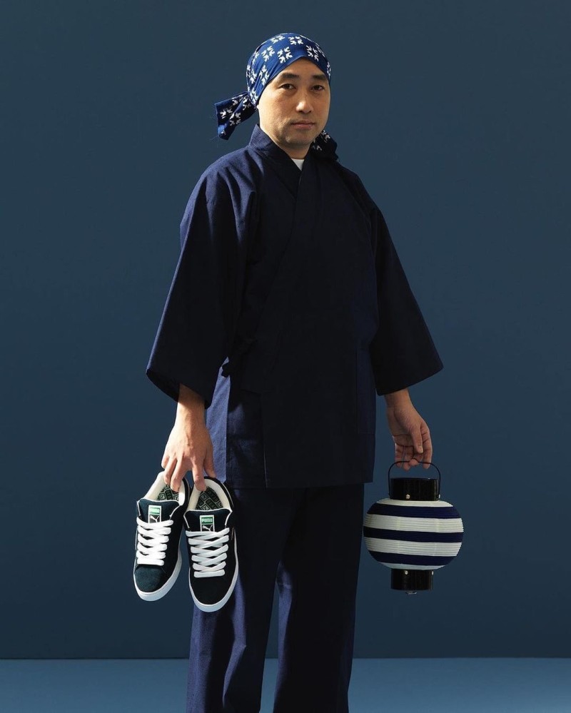 빔즈-푸마-협업-스웨이드-스니커즈-MIJ-beams-puma
