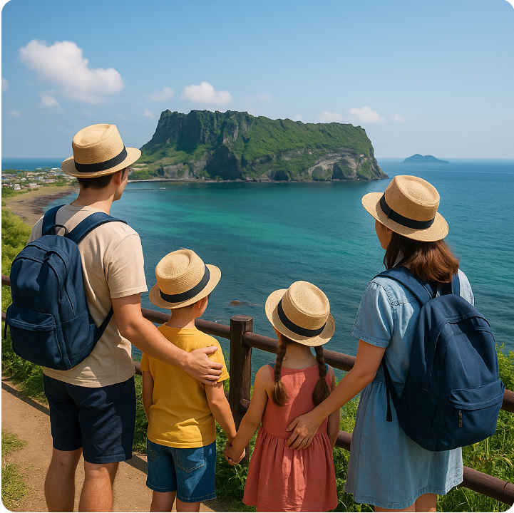 아이와 함께 제주 성산 일출봉과 우도 여행