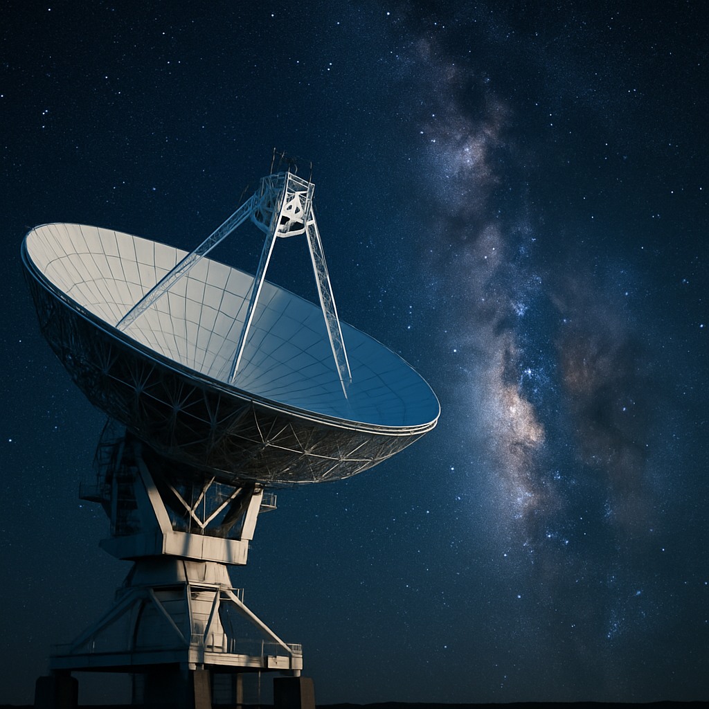 우주 관측에서 라디오망원경의 역할