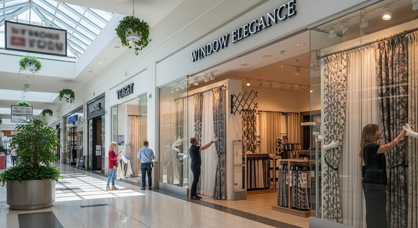 창문 커튼 쇼핑몰