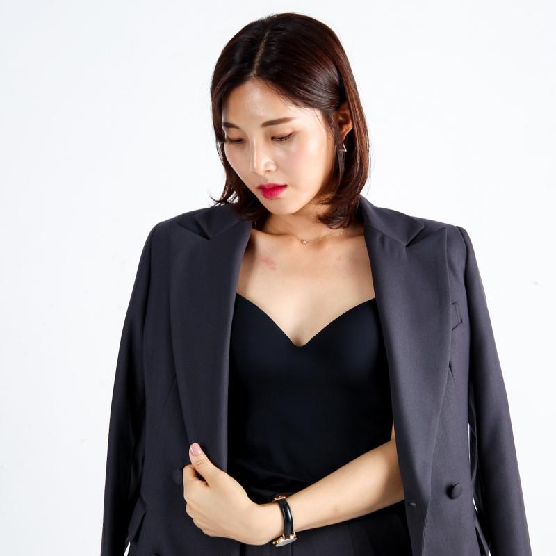 수트힐 여성 울 정장 더블수트