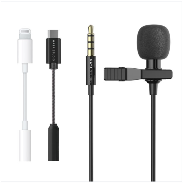 스마트폰 방송녹음용 6.5미터 유선마이크