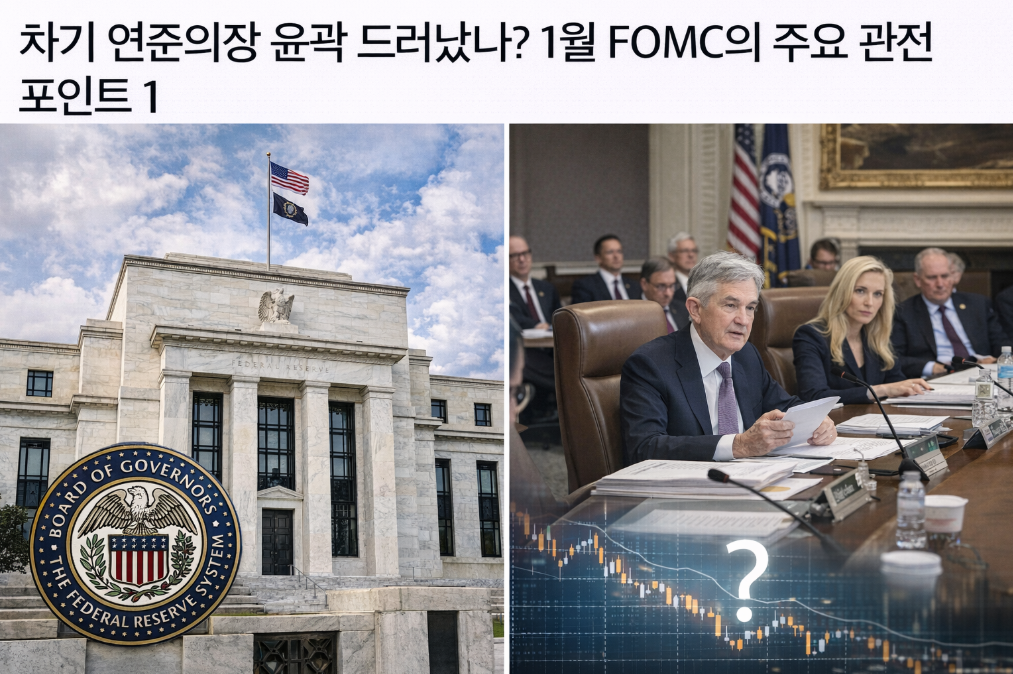 1월 FOMC, 차기 연준의장 힌트 나온다?