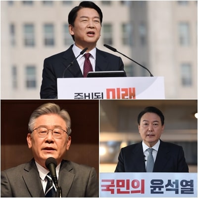 안철수 지지율