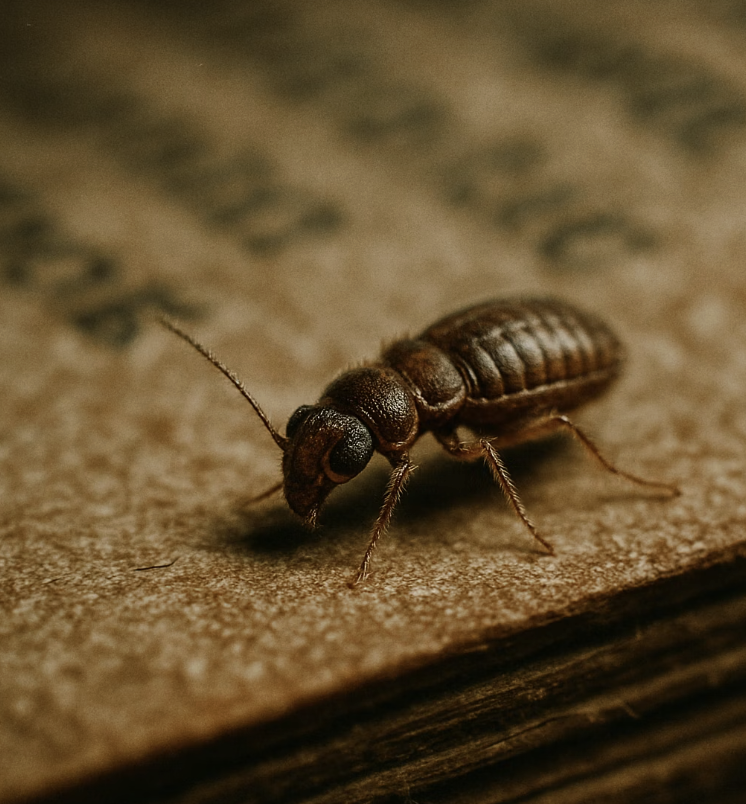 먼지벌레? 먼지다듬이! 진짜 이름 바로 알기