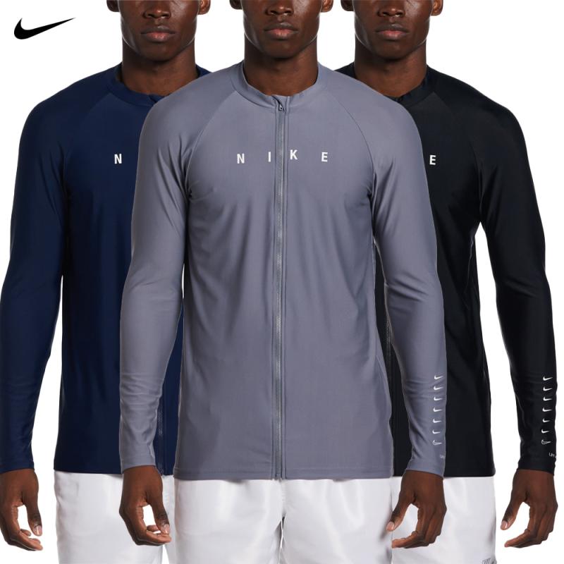 나이키 남자래쉬가드 긴팔 짚업 래쉬가드 Hydro UV Dri Fit