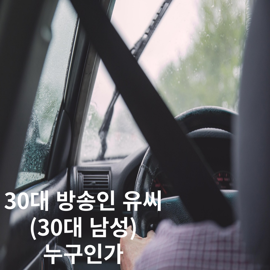 방송인 유씨 30대