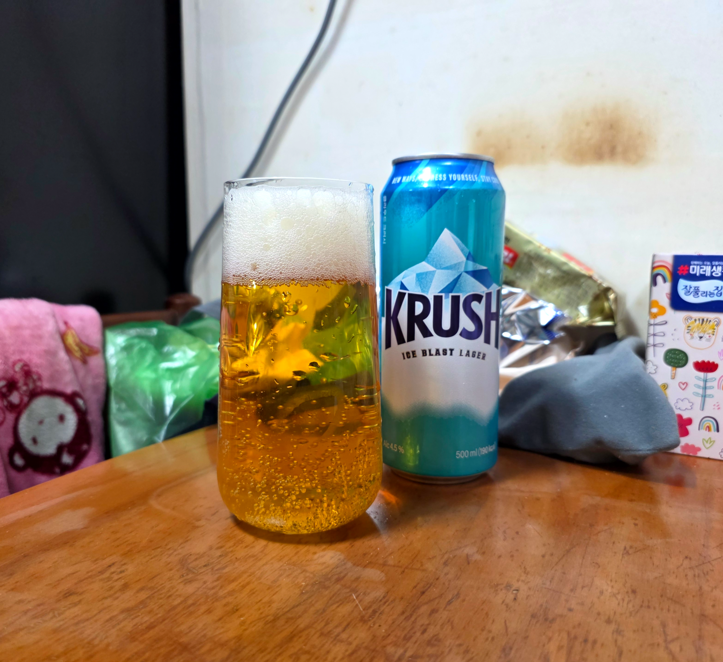 롯데칠성크러쉬맥주