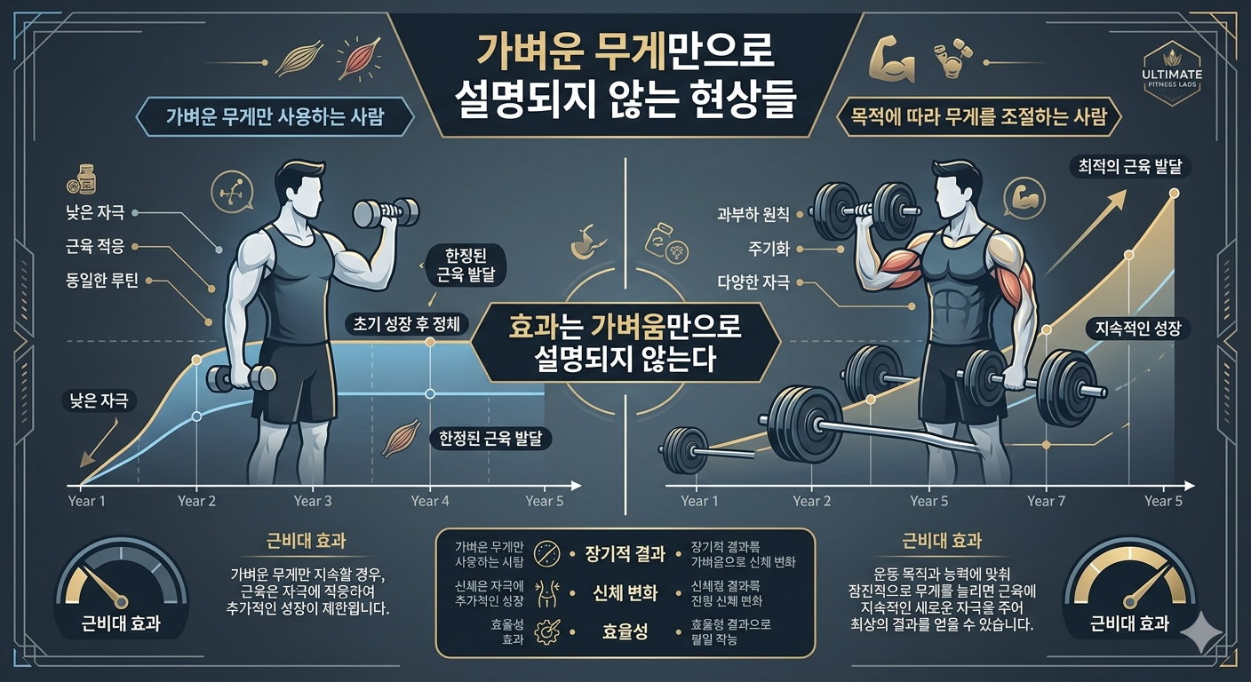 가벼운 무게만으로 설명되지 않는 현상들
