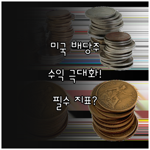 성공적인 미국 배당주 투자를 위한 핵..