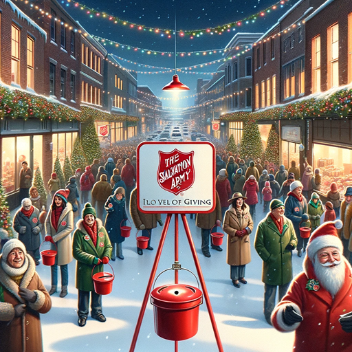 구세군 자선냄비 연상 이미지